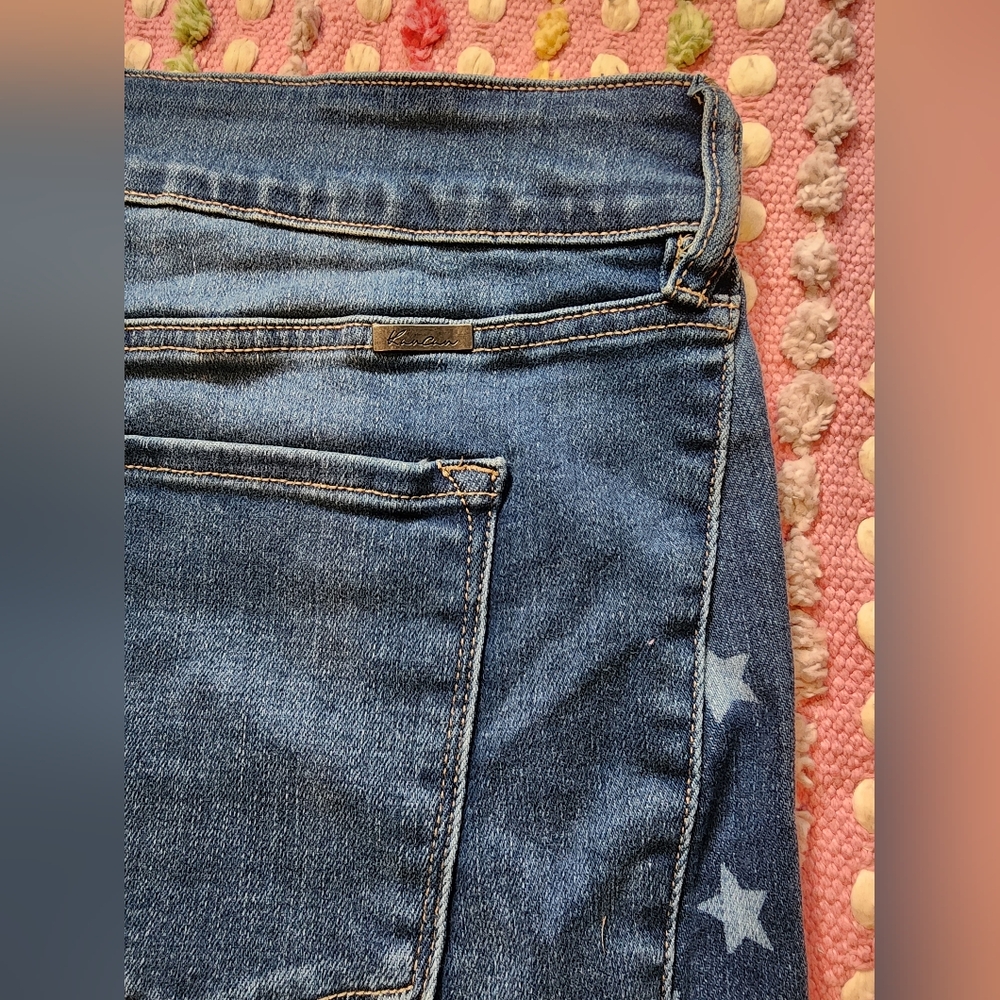 KanCan Maurices Denim Star Jean Shorts Size 20 New With Tags - Picture 4 of 8